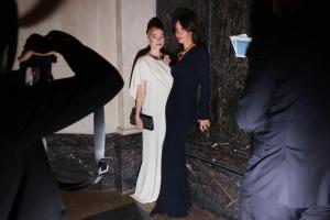 Michelle Williams and Ana Khouri at the 2025 CFDA Fashion Awards held at American Museum of Natural History on November 03, 2025 in New York, New York.
