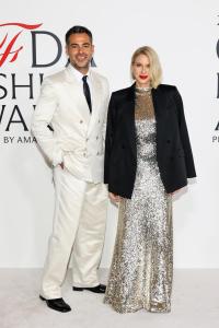Jonathan Simkhai and Naomi Watts at the 2025 CFDA Fashion Awards held at The American Museum of Natural History on November 03, 2025 in New York, New York.