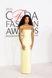 Olivia Dean at the 2025 CFDA Fashion Awards held at The American Museum of Natural History on November 03, 2025 in New York, New York.