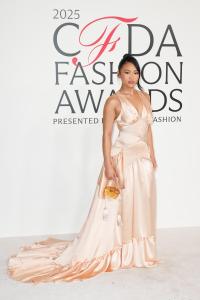 Sunisa Lee at the 2025 CFDA Fashion Awards held at The American Museum of Natural History on November 03, 2025 in New York, New York.