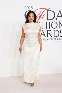 Ashley Graham at the 2025 CFDA Fashion Awards held at The American Museum of Natural History on November 03, 2025 in New York, New York.