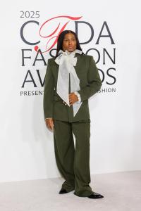 Law Roach at the 2025 CFDA Fashion Awards held at The American Museum of Natural History on November 03, 2025 in New York, New York.