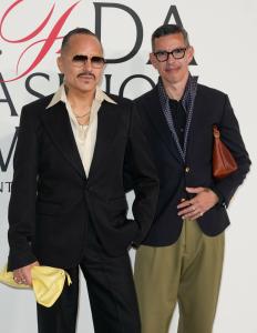 Willy Chavarria and David Ramirez at the 2025 CFDA Fashion Awards held at The American Museum of Natural History on November 03, 2025 in New York, New York.