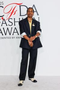 A$AP Rocky at the 2025 CFDA Fashion Awards held at The American Museum of Natural History on November 03, 2025 in New York, New York.