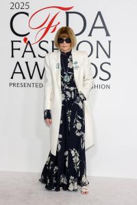Anna Wintour at the 2025 CFDA Fashion Awards held at The American Museum of Natural History on November 03, 2025 in New York, New York.