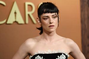 Kristen Stewart at The Academy's Governors Awards held at The Ray Dolby Ballroom at Ovation Hollywood on November 16, 2025 in Los Angeles, California.