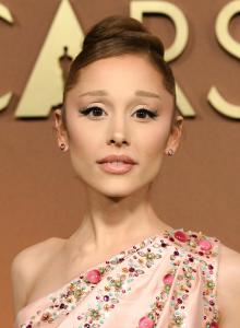 Ariana Grande at The 16th Governors Awards held at The Ray Dolby Ballroom at Ovation Hollywood on November 16, 2025 in Los Angeles, California.