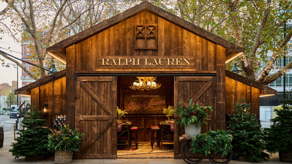 Ralph Lauren Holiday Experience at Sloane Square in London