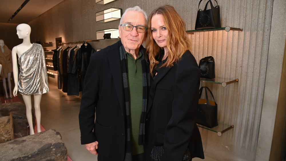 Robert De Niro and Stella McCartney
