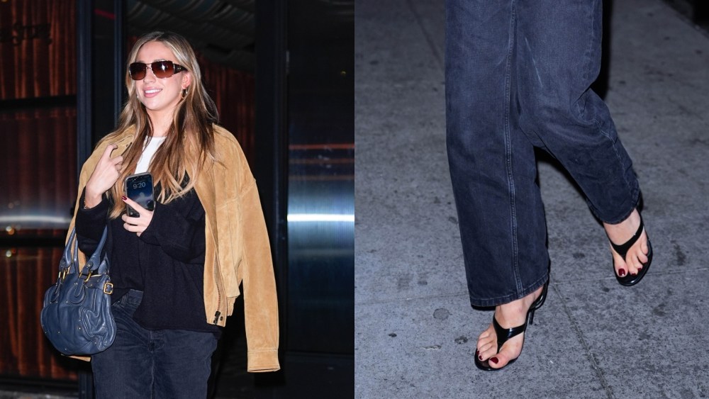 On Friday night, Tate McRae was seen out and about in New York City, sporting a pair of summery thong sandals. 