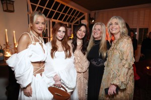 Rita Ora, Emma Roberts, Nicky Zimmerman and Simone Zimmermann