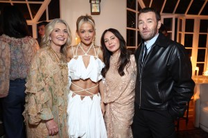 Simone Zimmermann, Rita Ora, Nicky Zimmerman and Joel Edgerton