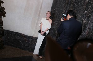 Michelle Williams at the 2025 CFDA Fashion Awards held at American Museum of Natural History on November 03, 2025 in New York, New York.