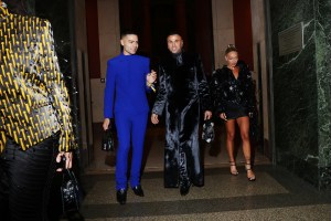 Veysel and Bad Gyal at the 2025 CFDA Fashion Awards held at American Museum of Natural History on November 03, 2025 in New York, New York.