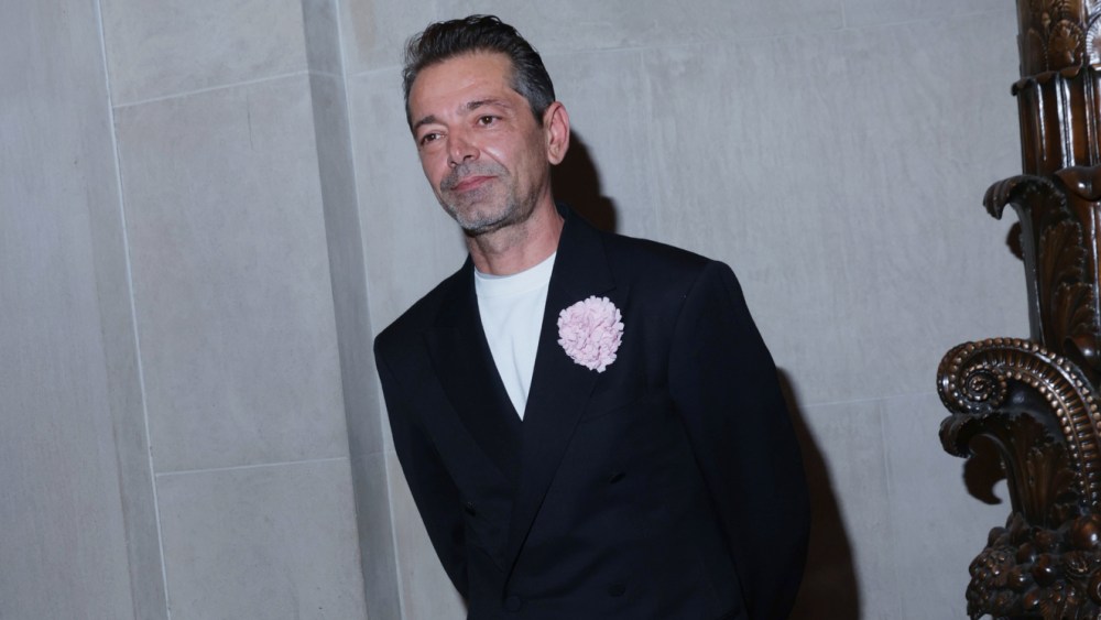 Pieter Mulier at the 2025 CFDA Fashion Awards held at American Museum of Natural History on November 03, 2025 in New York, New York.