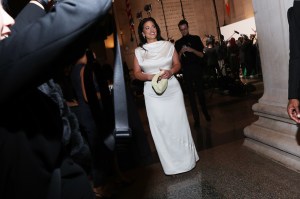 Ashley Graham at the 2025 CFDA Fashion Awards held at American Museum of Natural History on November 03, 2025 in New York, New York.