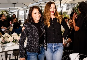 Julia Louis-Dreyfus and Leslie Mann