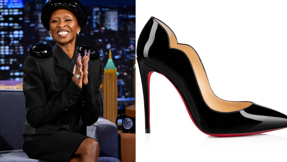 Cynthia Erivo during a 'Tonight Show' interview on Wednesday.