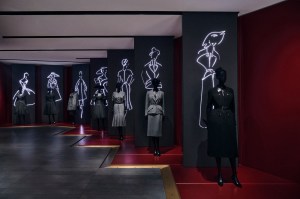 A view of “Azzedine Alaïa’s Dior Collection” at La Galerie Dior in Paris.