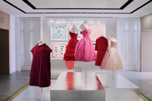 A view of “Azzedine Alaïa’s Dior Collection” at La Galerie Dior in Paris.