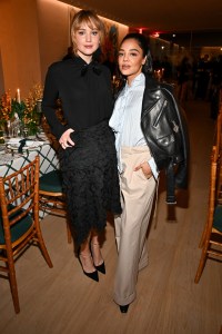 Jennifer Lawrence and Tessa Thompson