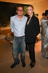 Jonathan Anderson and Charlize Theron