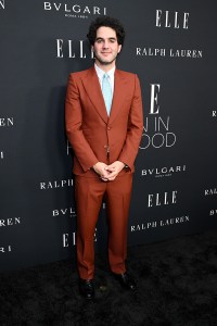 Benny Safdie at the 2025 ELLE Women in Hollywood Celebration held at the Four Seasons Beverly Hills on November 17, 2025 in Los Angeles, California.