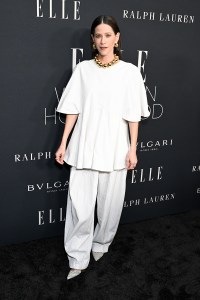 Jackie Tohn at the 2025 ELLE Women in Hollywood Celebration held at the Four Seasons Beverly Hills on November 17, 2025 in Los Angeles, California.