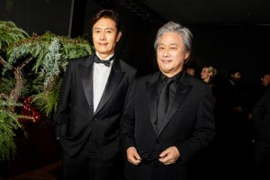 Lee Byung-hun and Park Chan-wook