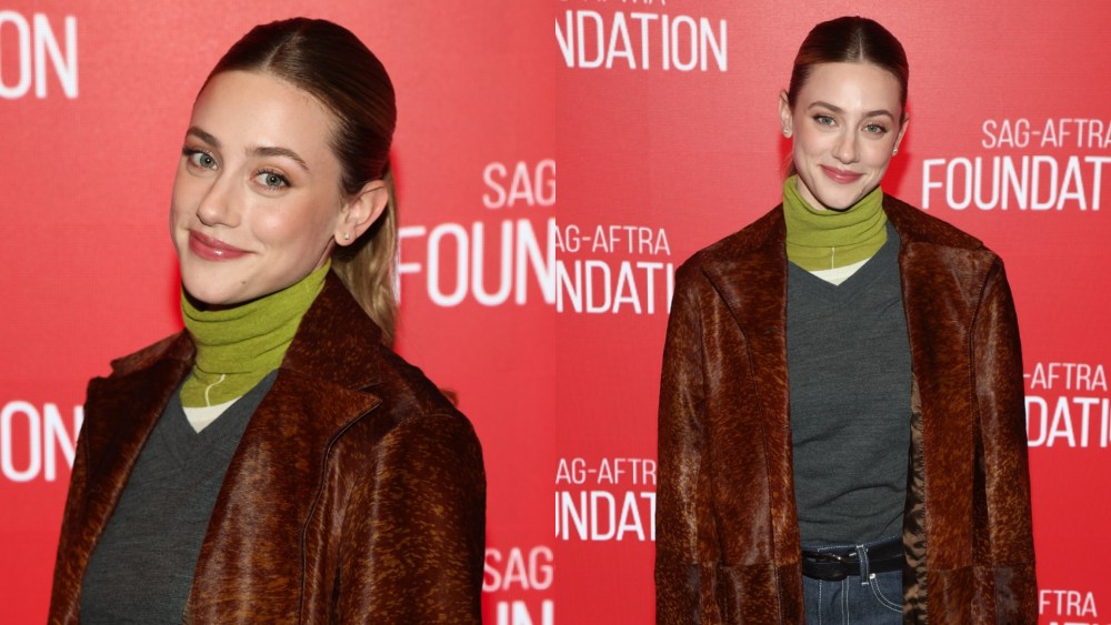 Lili Reinhart wears Tory Burch resort 2026 collection at the SAG-AFTRA Foundation Conversations: "Hal & Harper" on Nov. 24, 2025 in New York City.
