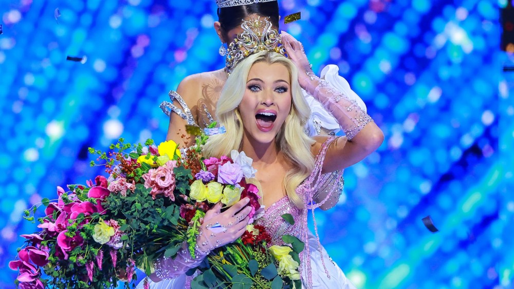 MEXICO CITY, MEXICO - NOVEMBER 16: Miss Denmark, Victoria Kjær Theilvig, is crowned as Miss Universe 2024 in The 73rd Miss Universe Competition - show at Arena Ciudad de Mexico on November 16, 2024 in Mexico City, Mexico.
