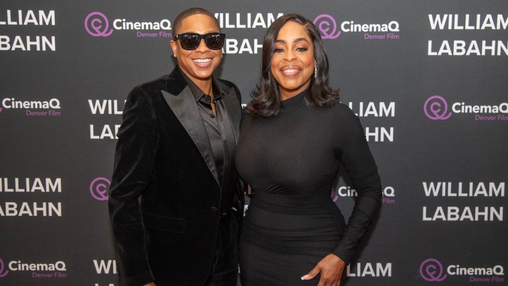 Jessica Betts and Niecy Nash-Betts, recipient of the CinemaQ LaBahn Ikon Award, at the 48th Annual Denver Film Festival on Nov. 2, 2025 in Denver, Colo.