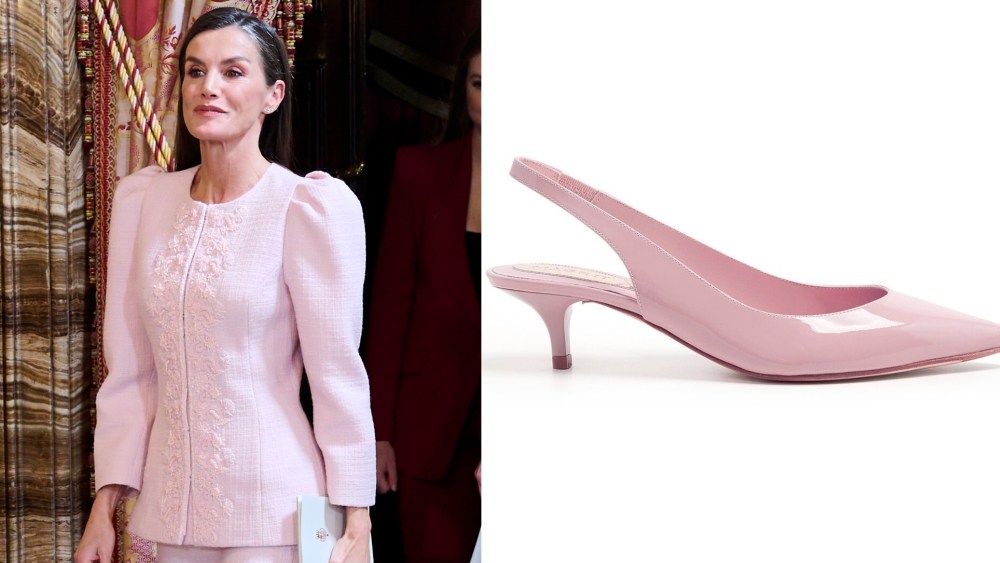 Queen Letizia of Spain attends the 50 Years Later: The Crown In The Transition To Democracy event at the Spanish Parliament on Friday in Madrid, Spain.