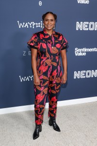 Akela Cooper at the "Sentimental Value" Los Angeles premiere held at the DGA Theater Los Angeles, California.