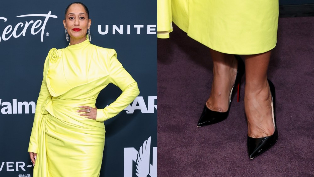 Tracee Ellis Ross at the Ebony Power 100 Gala held at the Beverly Hilton Hotel on Tuesday in Los Angeles, California.