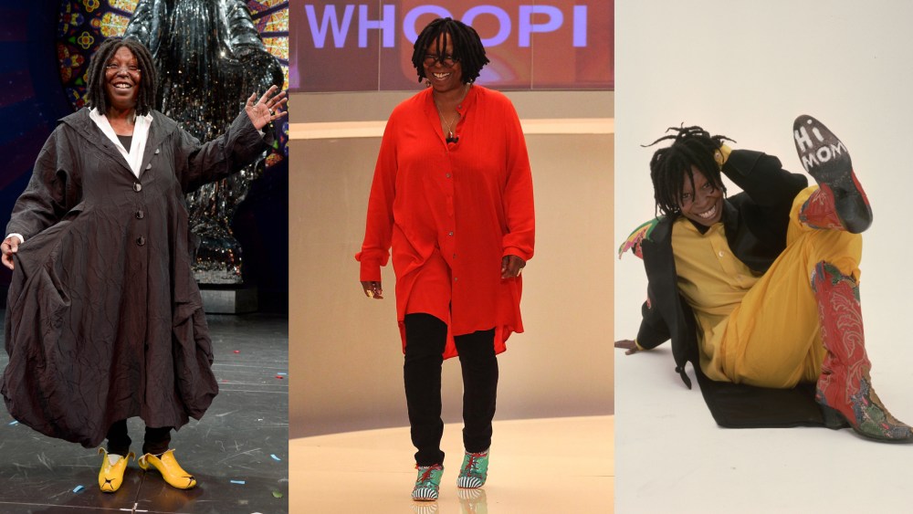 Whoopi Goldberg's Shoe Style