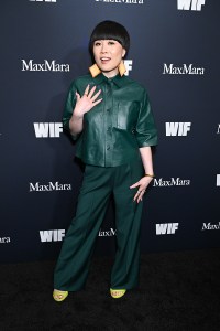 Atsuko Okatsuka at the 2025 WIF Honors held at The Beverly Hilton on November 06, 2025 in Los Angeles, California.