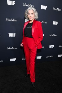 Jane Fonda at the 2025 WIF Honors held at The Beverly Hilton on November 06, 2025 in Los Angeles, California.