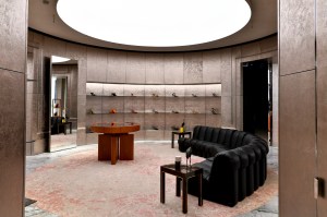 A look inside the new Saint Laurent boutique on Avenue Montaigne in Paris.