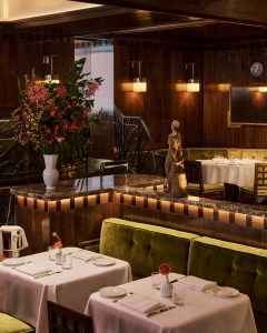 A first look inside the Sant Ambroeus' Paris outpost in Saint-Germain-des-Prés.