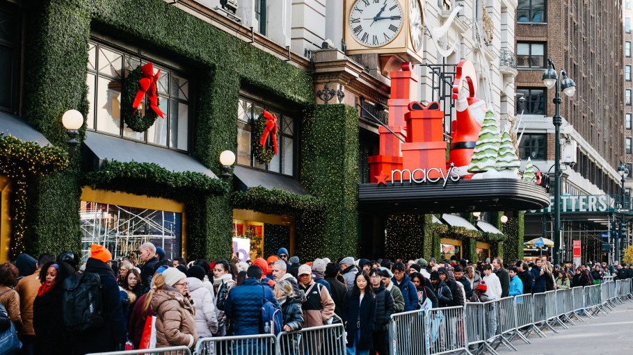 Black Friday 2025 shopping at Macy's Herald Square
