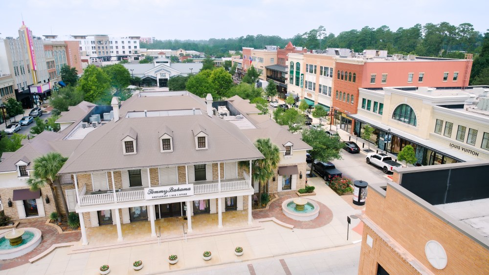 The Market  Street open-air mixed-use destination in The Woodlands community near Houston.