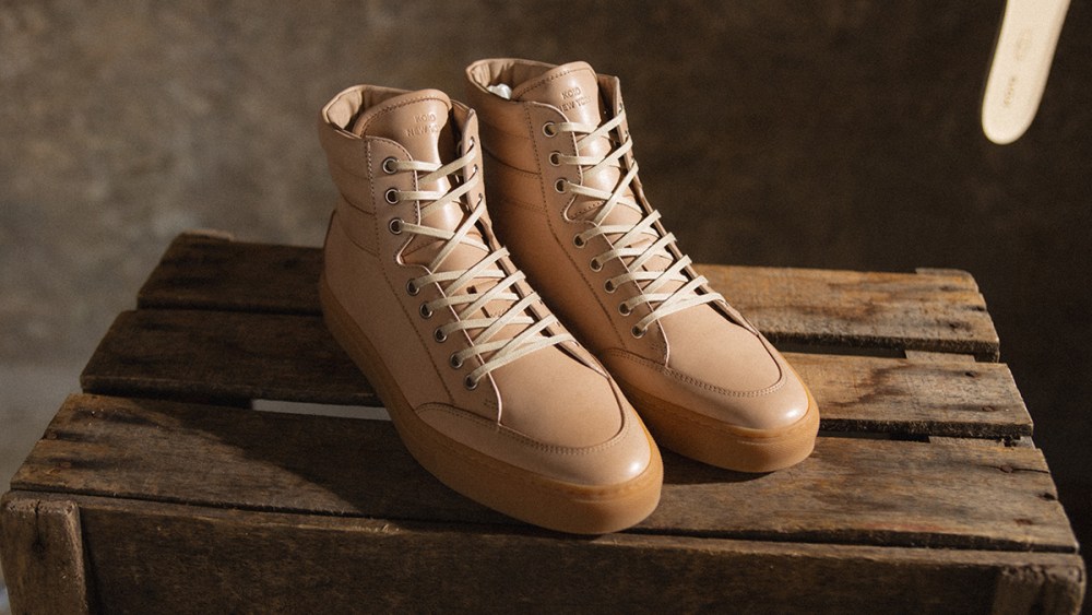 Koio, Primo, Rose Anvil, Sneaker, Vachetta leather, leather, shoes, footwear, collaboration
