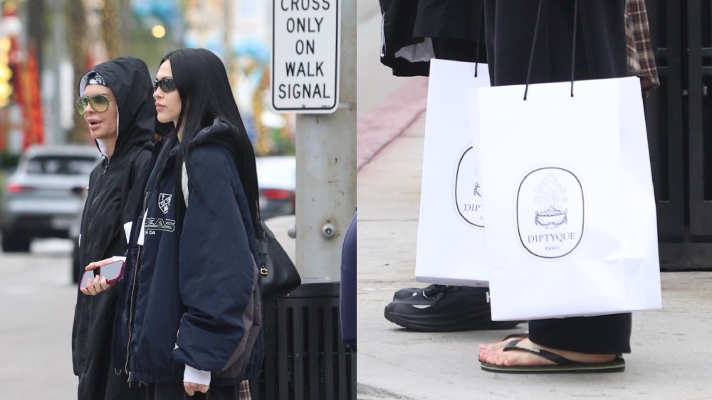 On Tuesday, model Amelia Gray Hamlin was seen shopping in Los Angeles, wearing flip-flops and a sweatshirt.