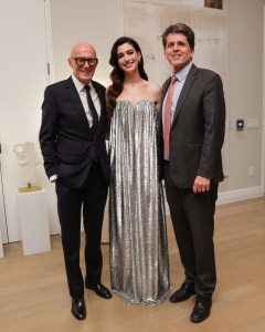 Herve Perrot, Anne Hathaway, Mark Shriver
