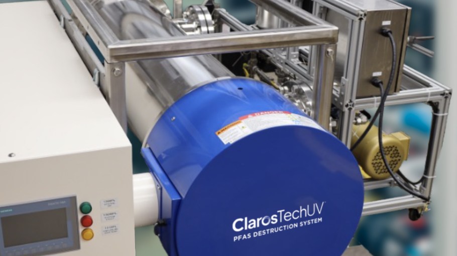 The collaboration treated more than 170,000 gallons of industrial process water—underscoring Daikin’s efforts in sustainable manufacturing through its validation and adoption of ClarosTechUV: a field-proven, high-flow PFAS destruction platform by Claros Technologies.