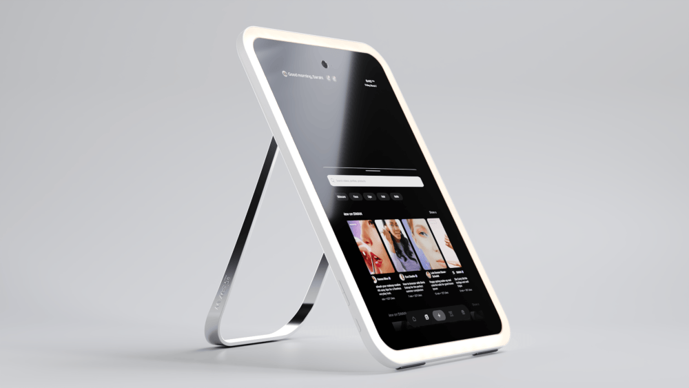 Swan Beauty mirror