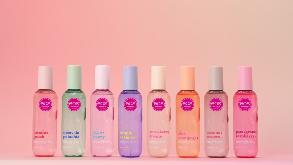 Eos is launching a permanent line of fragrance mists in its bestselling scents.