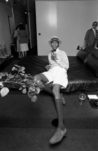 Andre Leon Tally a scholar of fashion history, often engaged with its satirical lens. At a party on May 4, 1976, to celebrate Carrie Donovan’s promotion to VP of communications for Bloomingdale’s, Talley channeled the “Gay Nineties” era. The event was held at designer New York City.