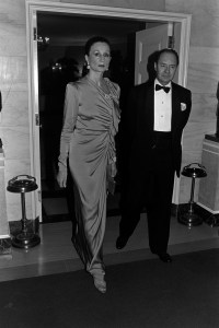 Jacqueline de Ribes and Edouard de Ribes attend an event at the White House in Washington, D.C., on May 21, 1981.